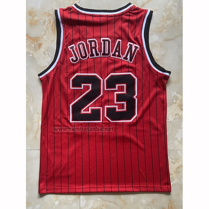 Camiseta Chicago Bulls Michael Jordan NO 23 Mitchell & Ness 1997-98 Rojo1